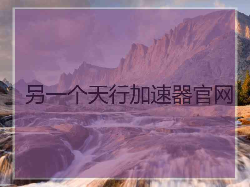 另一个天行加速器官网