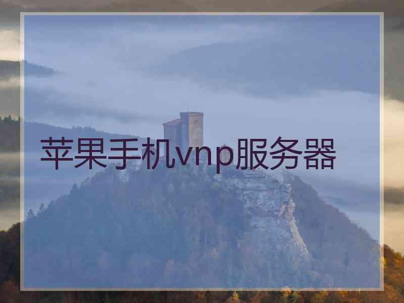 苹果手机vnp服务器