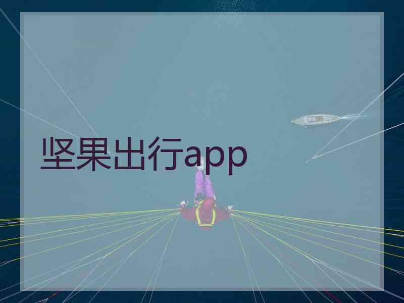 坚果出行app