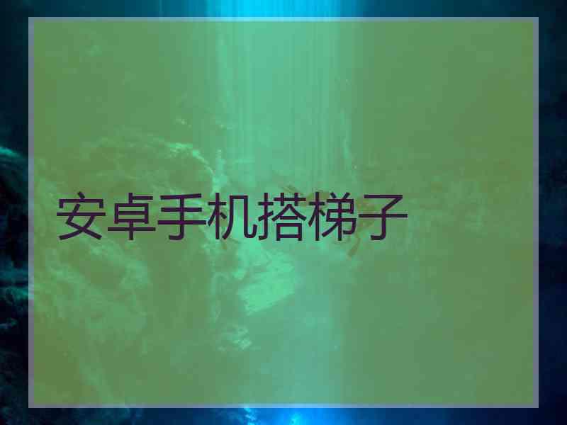 安卓手机搭梯子