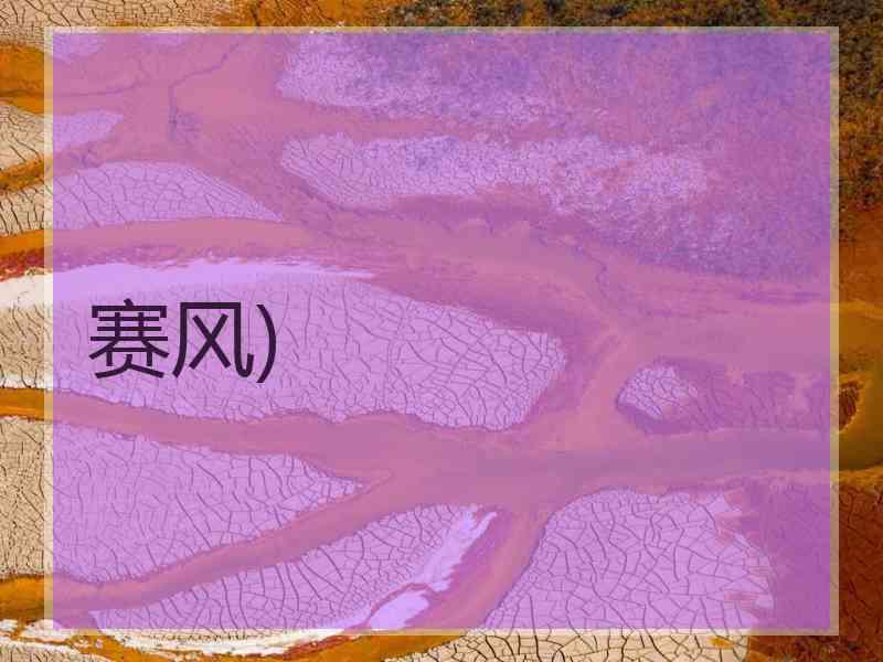 赛风)