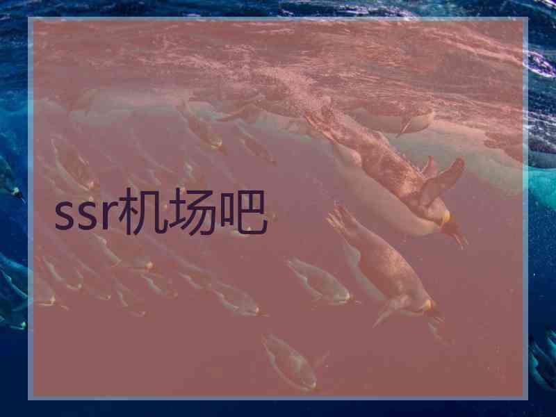 ssr机场吧