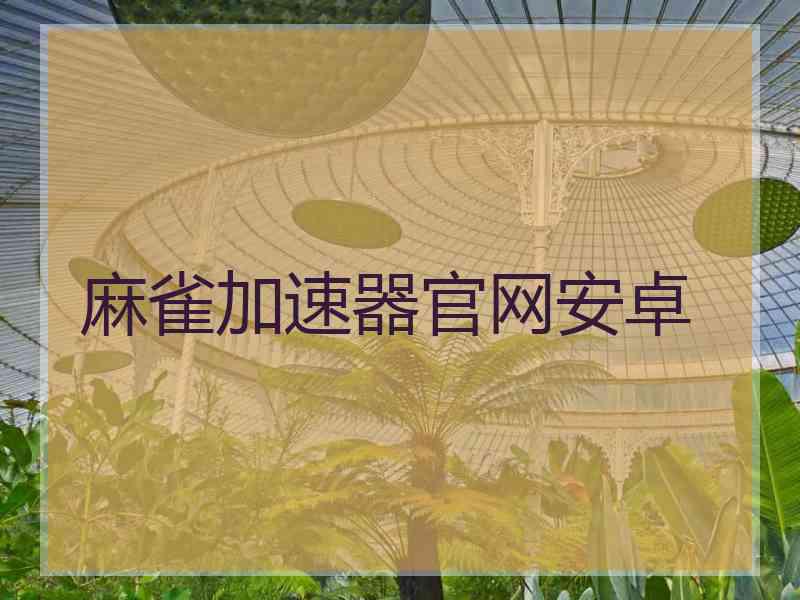 麻雀加速器官网安卓