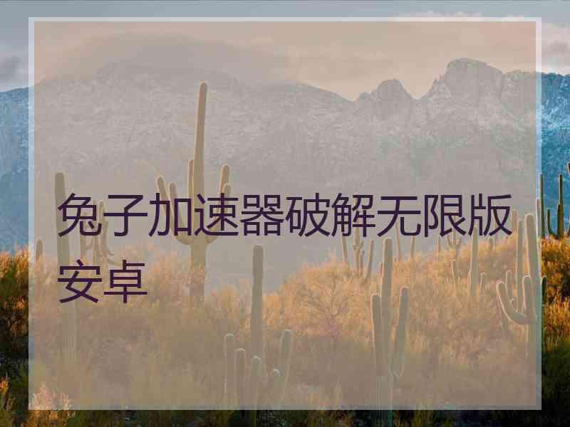 兔子加速器破解无限版安卓