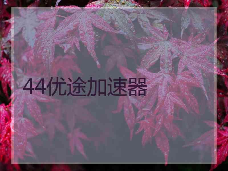 44优途加速器