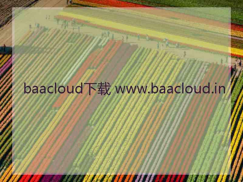 baacloud下载 www.baacloud.in