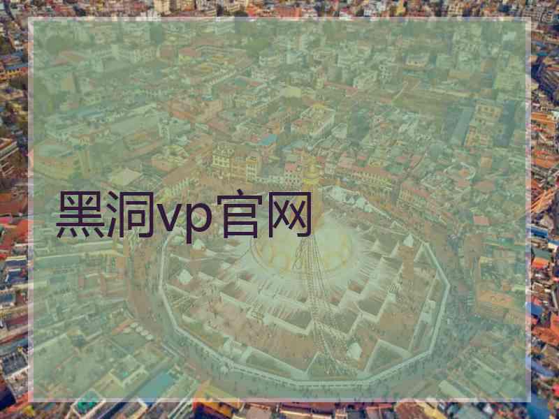 黑洞vp官网
