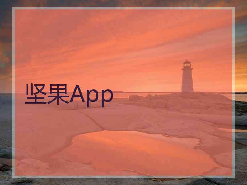 坚果App