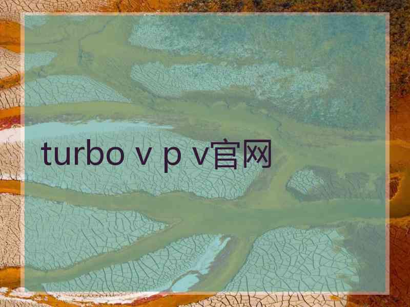 turbo v p v官网