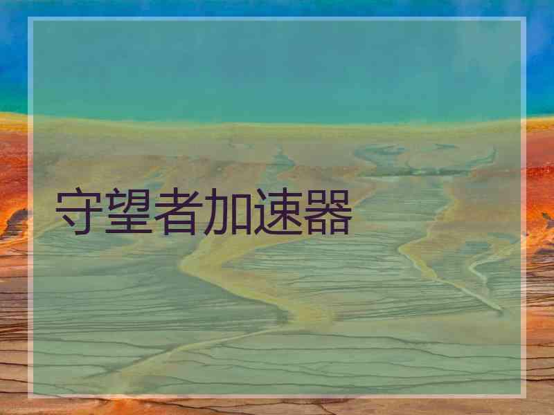 守望者加速器