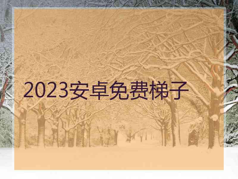 2023安卓免费梯子