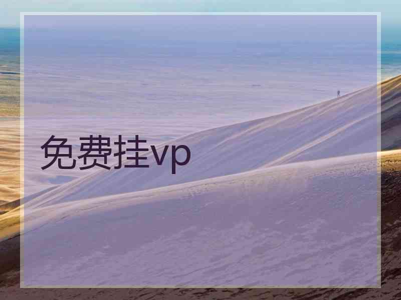 免费挂vp